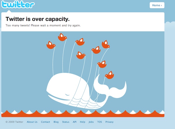 twitter home page this morning